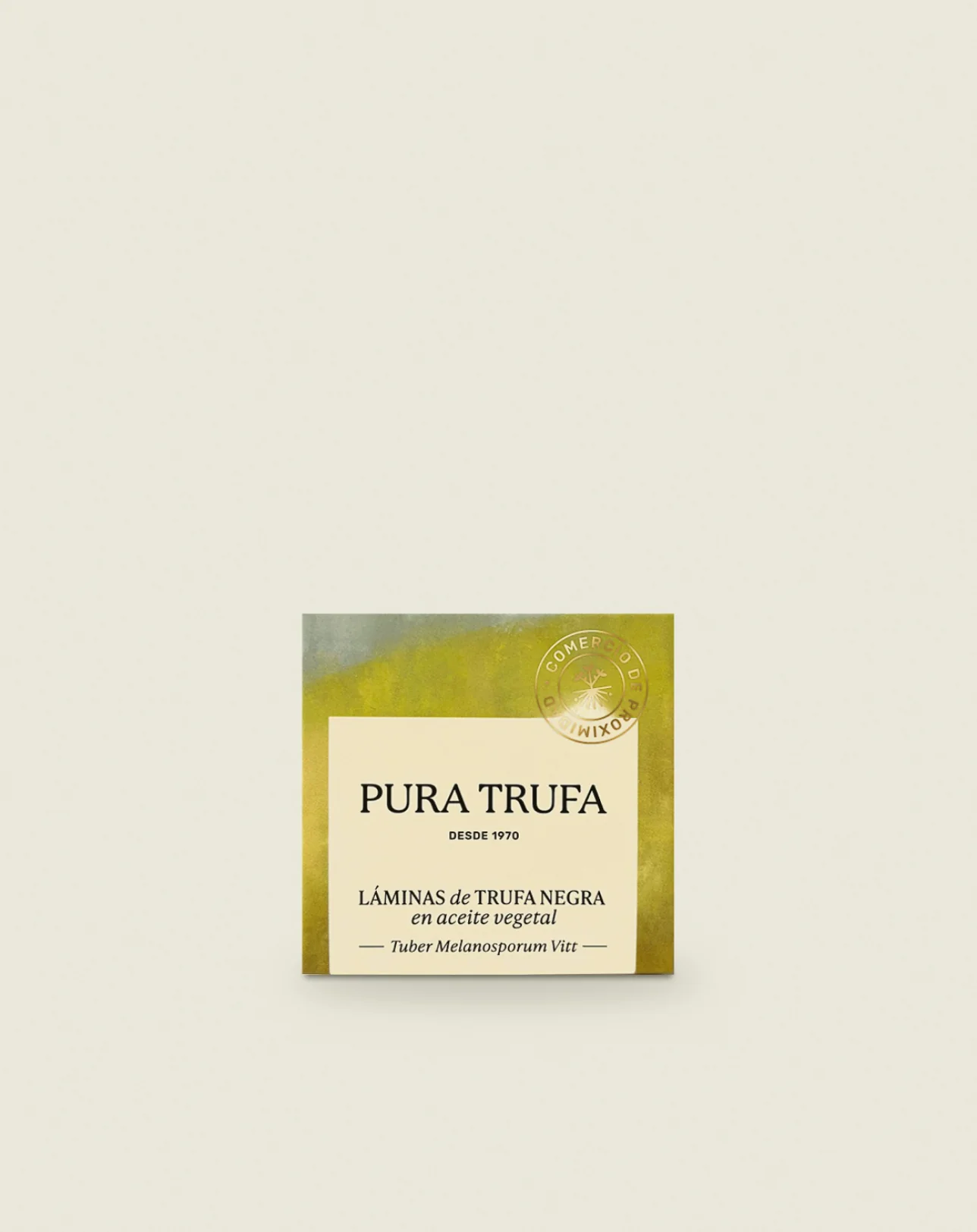 Pura Trufa black truffle slices packaging