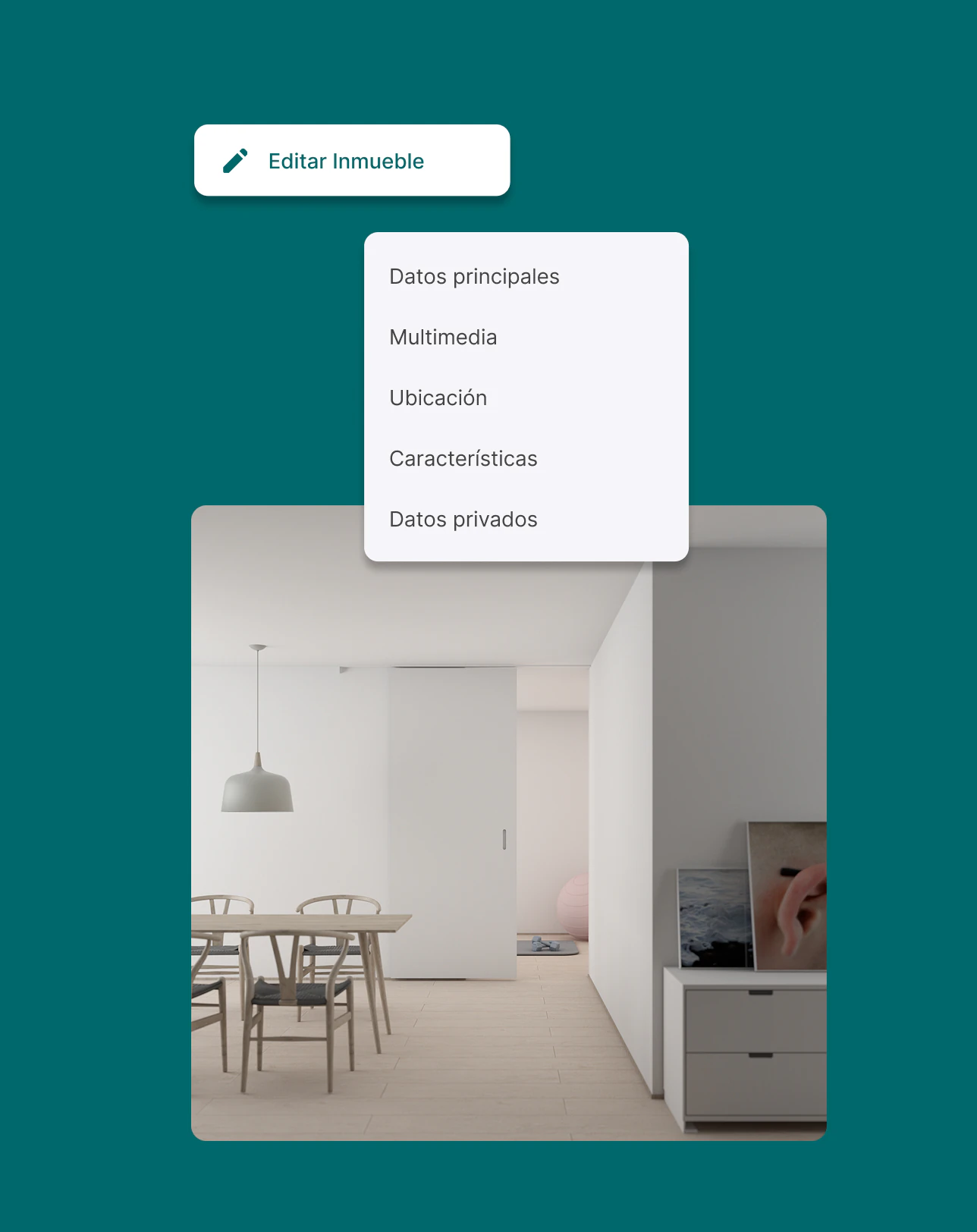 Edición de un inmueble en Viviq: datos, multimedia, ubicación y características
